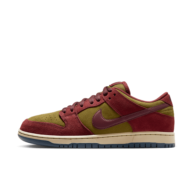 Nike Sb Dunk Low Dark Team Red Olive Flak