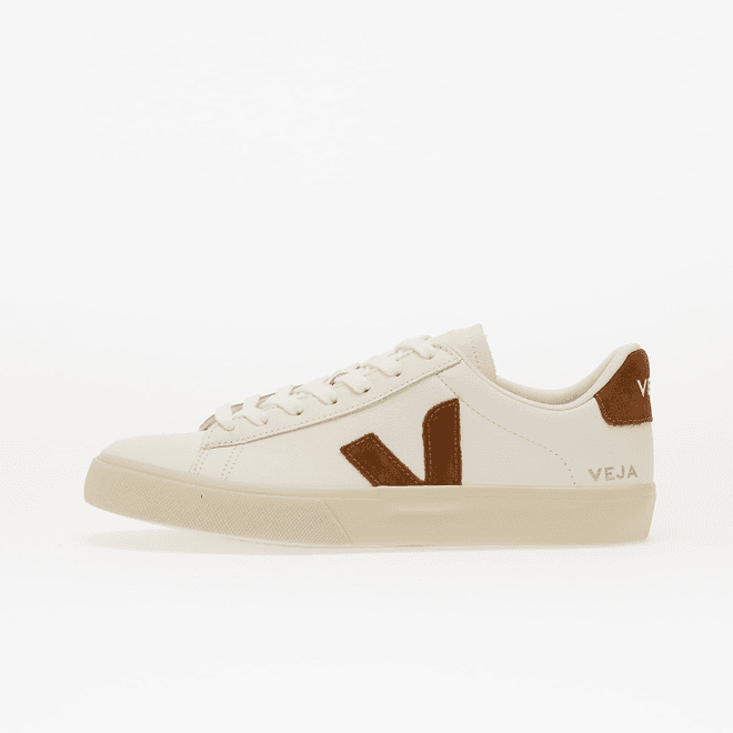 Veja Campo Leather White_Cognac
