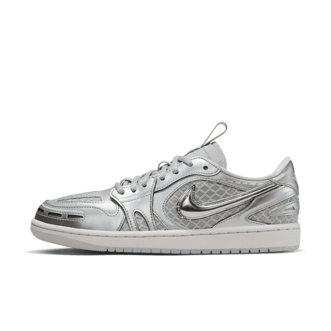 Air Jordan 1 Low Method of Make 'Metallic Silver'