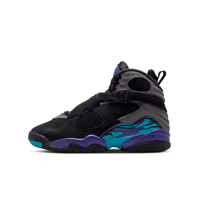 Air Jordan 8 Retro "Aqua" Big Kids'