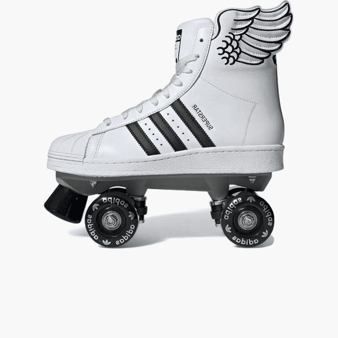 Adidas Superstar 82 Skate Jeremy Scott Wings White Black (women's)