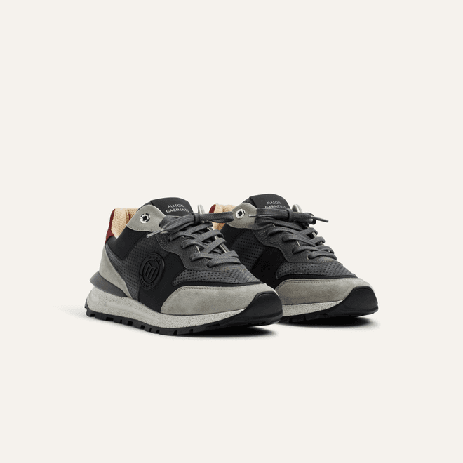 Mason Garments Mason Garments Men's & Women's Trainer Trail Runner Multicolore Grey