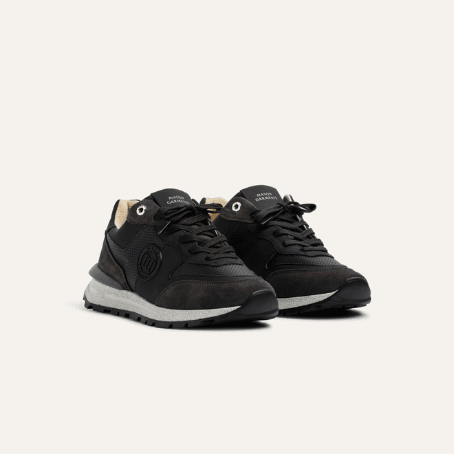 Mason Garments Mason Garments Men's & Women's Trainer Trail Runner Multicolore Black