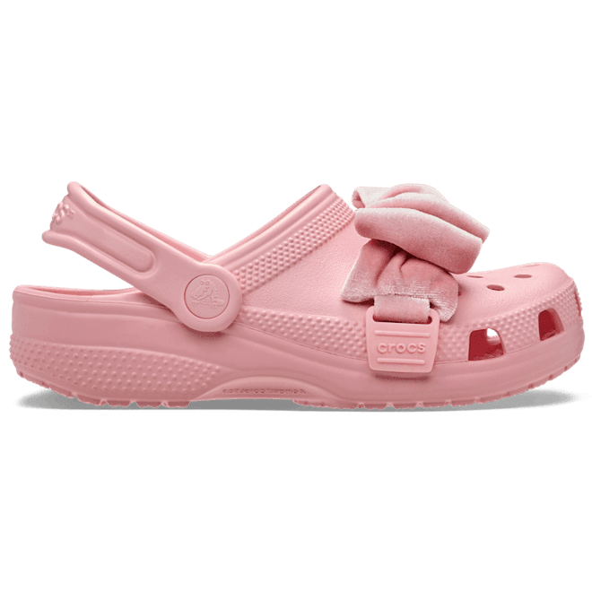 Crocs Classic Bow Clogs Kinder Powder Pink 