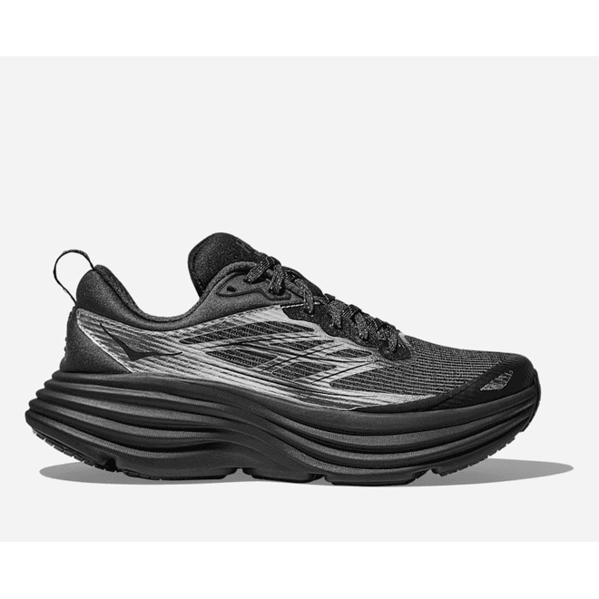 HOKA Stealth/Tech Bondi 8 Caged  Silver