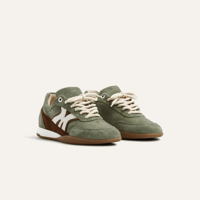 Mason Garments Mason Garments Men's & Women's Trainer Maranello Suede Olive