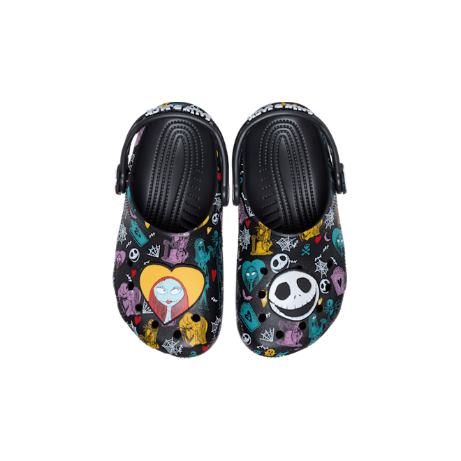 Crocs Disney Tim Burtons The Nightmare Before Christmas Jack and Sally Classic Clogs Kinder Multi 