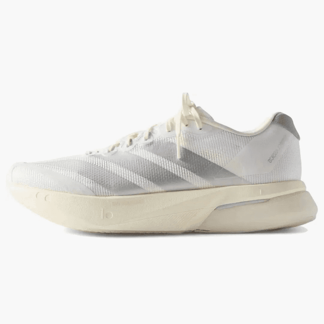 Adidas Adizero Boston 13 Kith White Silver Metallic