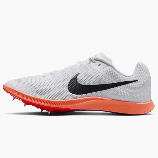 Nike Zoom Rival Distance White Bright Crimson