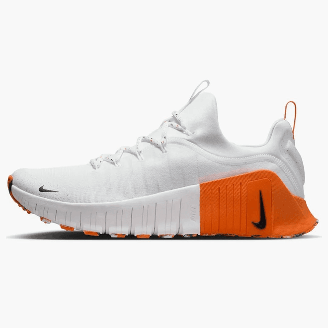 Nike Free Metcon 6 White Safety Orange Black
