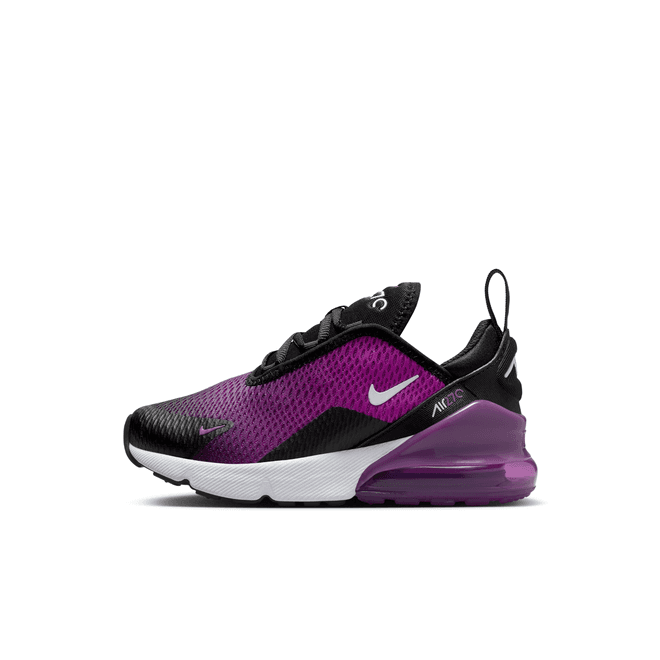 Nike Air Max 270 Black Vivid Purple (ps)