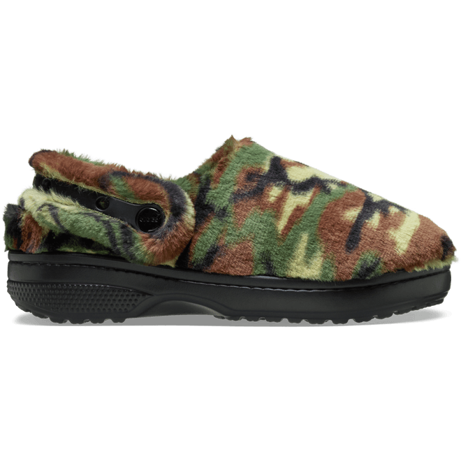 Crocs Classic Unfurgettable Camo Clogs Army Green