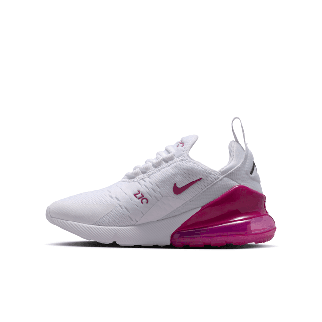 Nike Air Max 270 White Sweet Beet (gs)