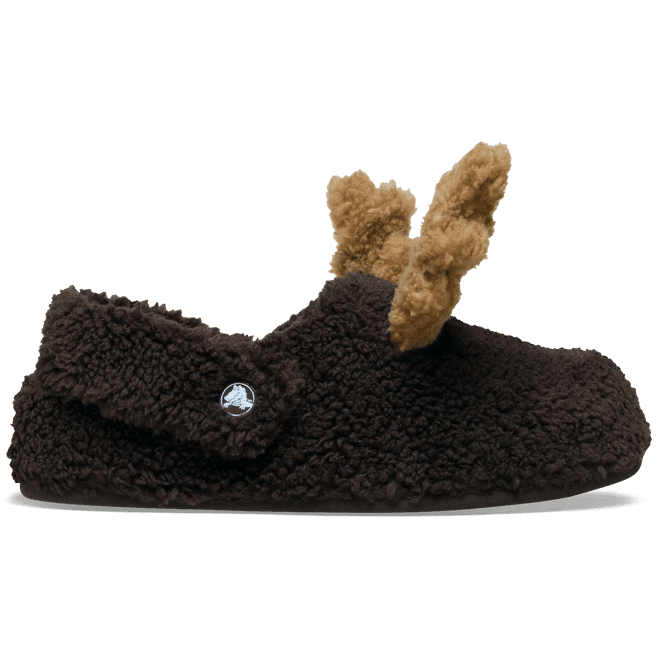 Crocs Classic Cozzzy Reindeer Slipper Slippers Espresso 