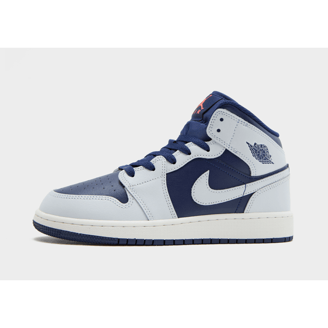 Jordan 1 Mid Kid's  Blue