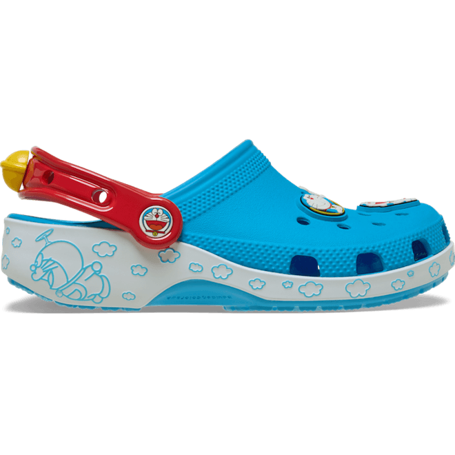 Crocs Kids Doraemon Classic Clogs Multi 