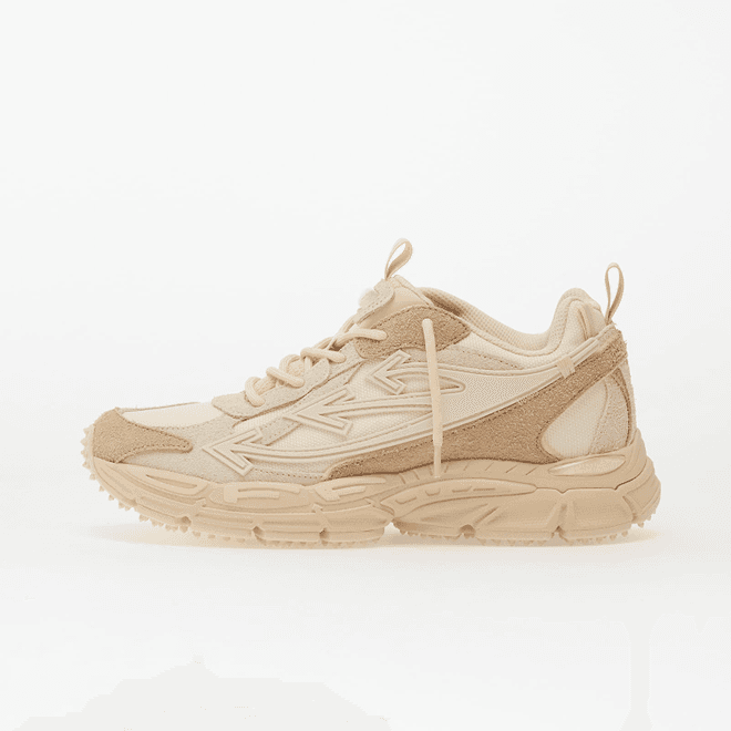 Off-White Ow Be Right Back Suede Caramel
