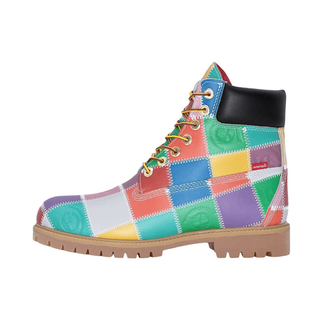 Timberland x Supreme 6 Premium Waterproof Boot Patchwork Multi