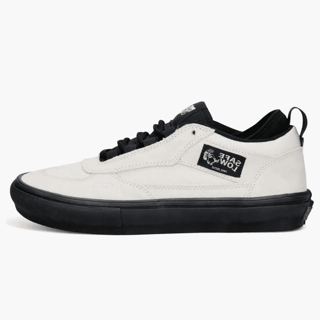 Vans Skate Safe Low Atiba Jefferson Bone White Black