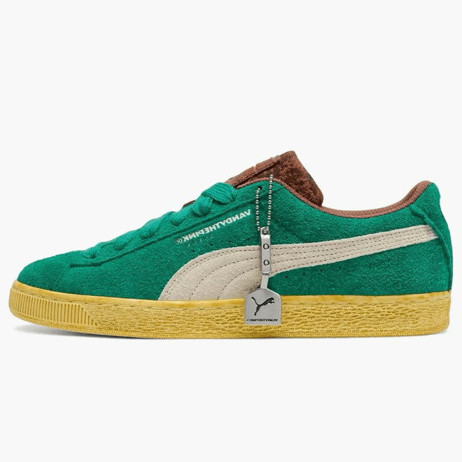 Puma Suede Vandy The Pink Grassy Green