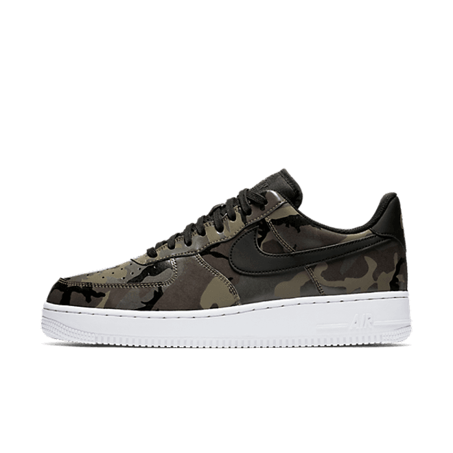 Nike Air Force 1 '07 Lv8 "Medium Olive/Black" Camo