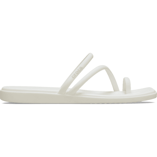 Crocs Women Miami Toe Loop Sandals Chalk 