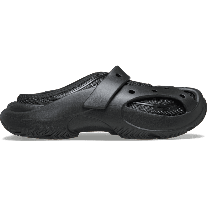 Crocs Women Caged Mule Clogs Black 
