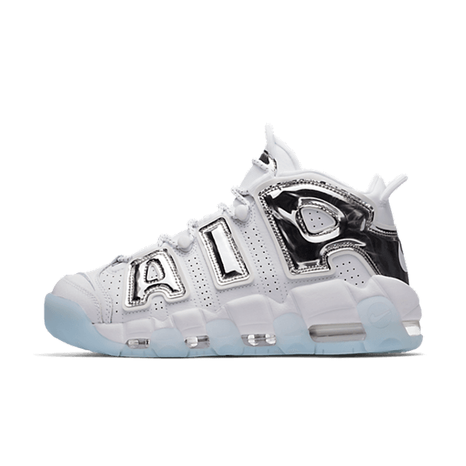 Nike Air More Uptempo "White/Chrome"