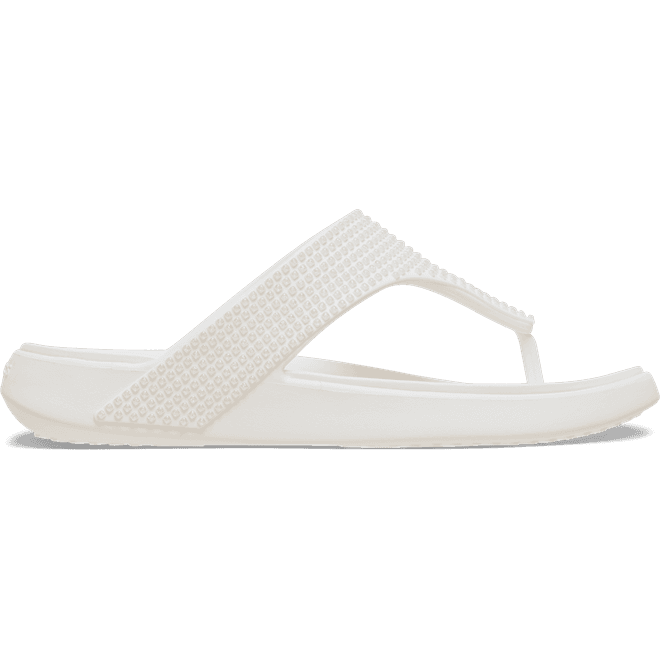 Crocs Women Getaway Gems Triangle Flips Chalk 
