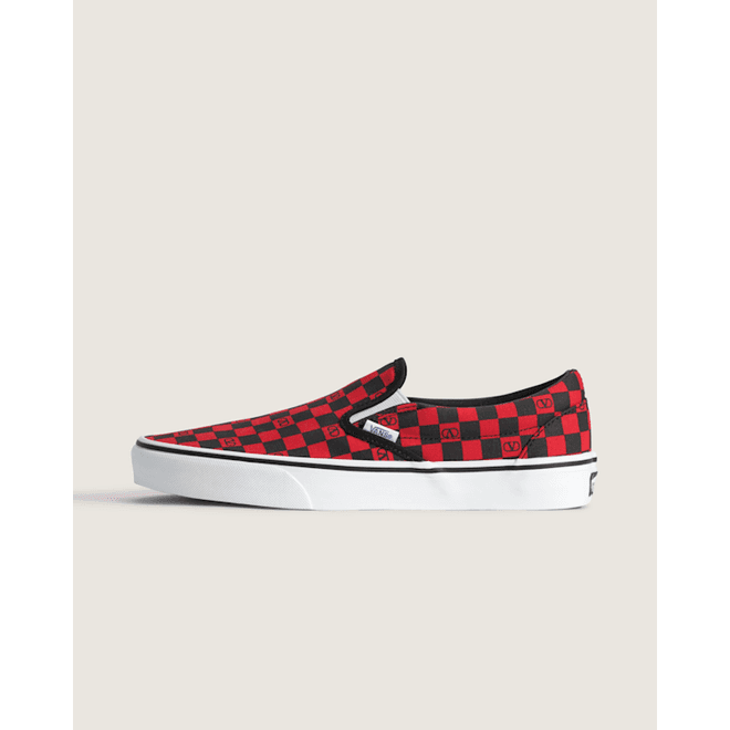 Vans Valentino Garavani en Vans Classic Slip-on Checkerboard