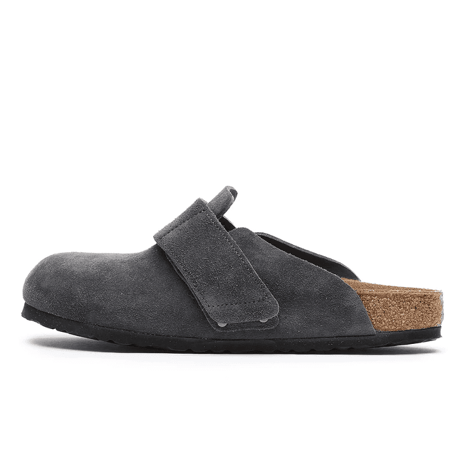 Birkenstock Loma Suede Leather Charcoal
