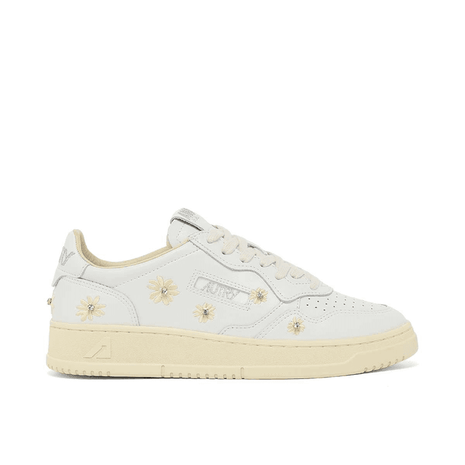Autry Wmns Medalist Low Weiße Sneaker 