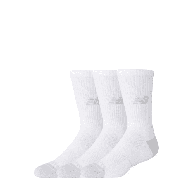  Las35203 Crew Socks White Katoen Unisex