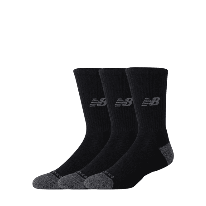  Las35203 Crew Socks Black Katoen Unisex