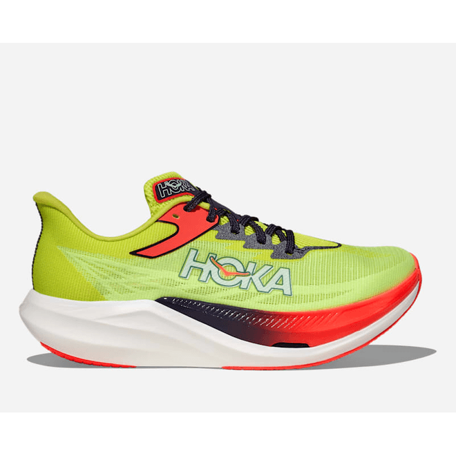 HOKA Rocket X 3 Race  Neon Yuzu