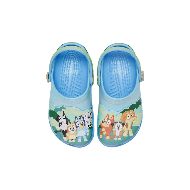 Crocs Kids Toddler Bluey Multi Classic Clogs Multi 
