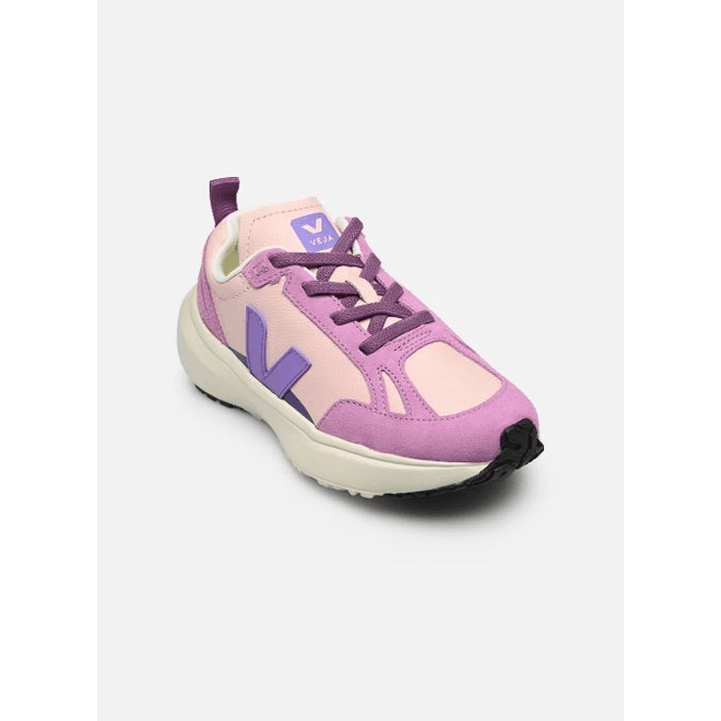 Veja Small Canary Light O.t Leather - Lacets élastiques