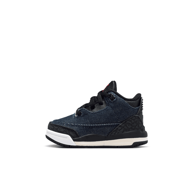 Air Jordan 3 x Levi'sÂ® "Indigo and Gym Red" Baby/Toddler