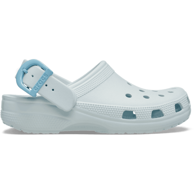 Crocs Classic Enamel Buckle Clogs Vapor Ice 