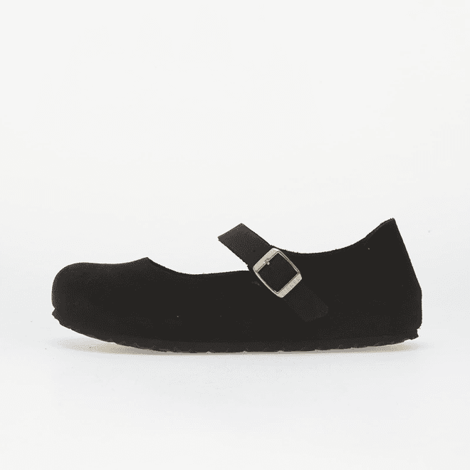 Birkenstock Mantova Suede Leather Women Black 