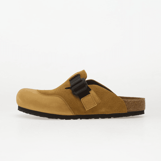 Birkenstock Boston Nova 2.0 Leather-Suede Unisex Cork Brown 