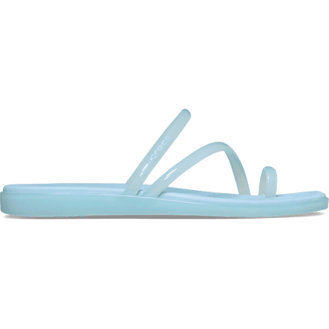 Crocs Miami Jelly Toe Loop Sandal Sky Blue Jelly 