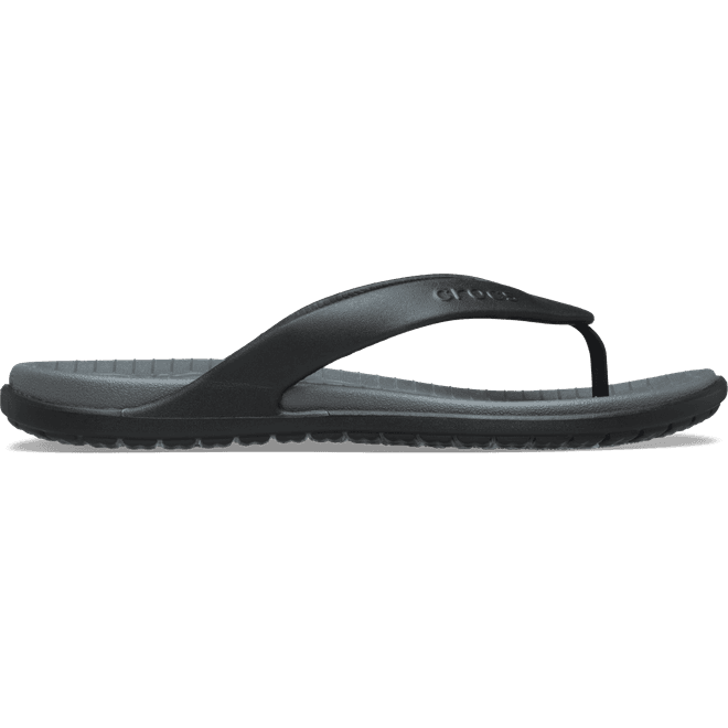 Crocs Men Coast Flips Black/Slate Grey 