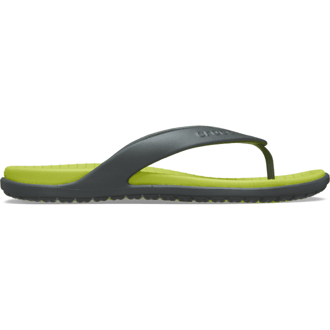 Crocs Men Coast Flips Slate Grey/Citrus 