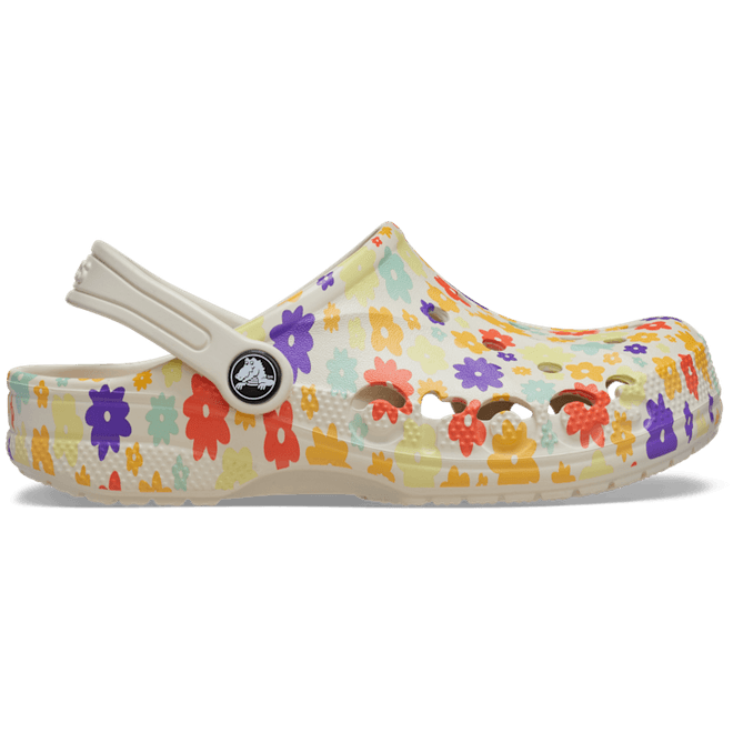 Crocs Kids Baya Seasonal Printed Clogs Stucco 
