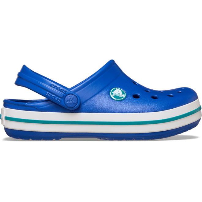 Crocs Kids Toddler Crocband™ Clogs Blue Bolt/Turbo Teal 