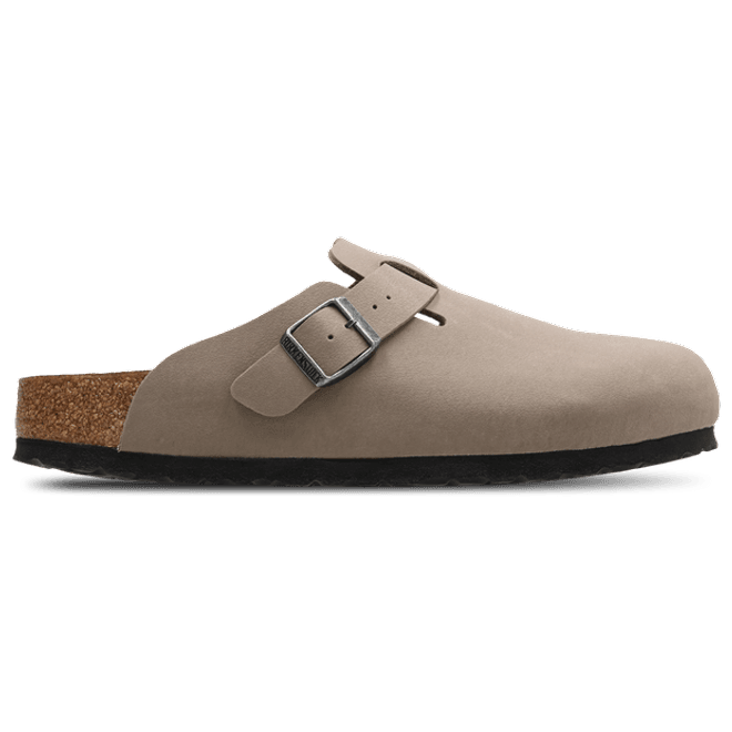 Birkenstock Boston Women Flip-Flops and Sandals Beige