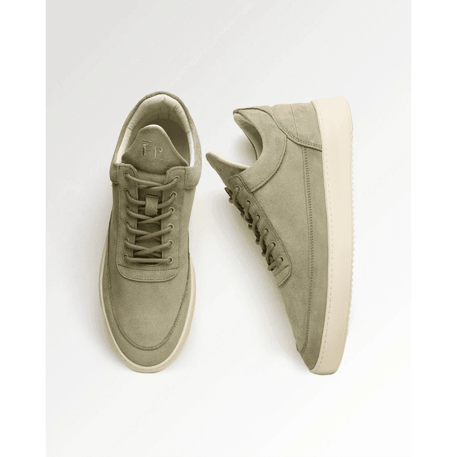 Filling Pieces Low Top Suede 'Tea'