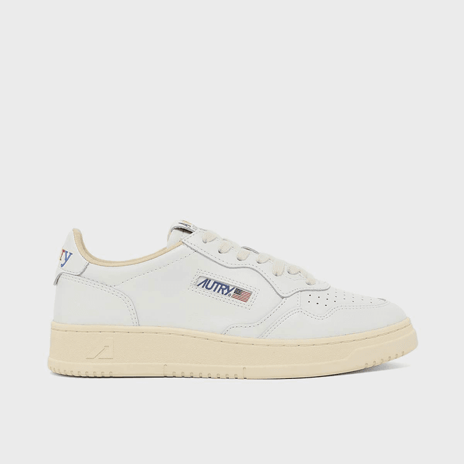 Autry Wmns Medalist Low Wom BG01 Weiße Sneaker 