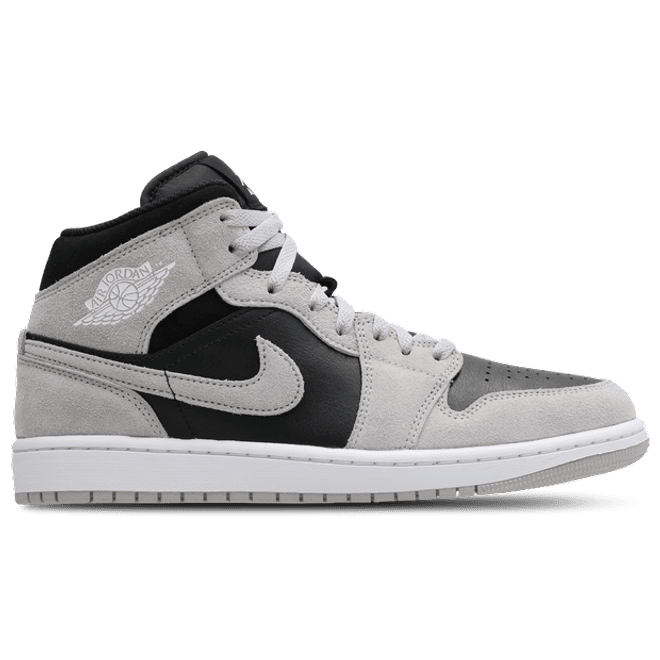 Jordan Aj1 Mid  Grey